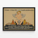 Vintage-Poster Ausstellung Deutsche Konditorei 1911 — gerahmtes Bild an der Wand