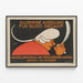 Vintage-Poster Ausstellung Büromaterialien Berlin — gerahmtes Bild an der Wand