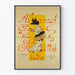 Plakat Almanach Georges Bans 1896 Illustration Literatur und Kunst