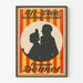 Vintage-Poster Alt-Wien in Poesie und Lied - Ehepaar Deimel