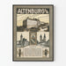 Vintage-Poster Altenburg Sachsen - Historische Wanddekoration