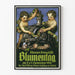 Vintage BlumenTag 1916 Poster – Historische Wanddekoration