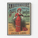 Vintage-Poster Ambassadeurs E. Faure Wanddekoration Retro