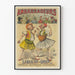 Vintage-Poster Ambassadeurs Labakan & Omar Orientale Akrobaten