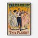 Vintage-Poster Trio Fleury Ambassadeurs Champs-Élysées