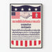Vintage-Poster des amerikanisch-laotischen Wirtschaftsprogramms