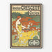 Vintage-Amerika-Poster Crescent Cycles Wanddekoration