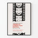 Vintage-Poster des Komödien-Amerikanischen Filmfestivals 1984