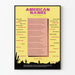 Dekoratives Poster American Names von Stephen Vincent Benét