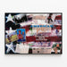 Fotografisches Poster American Pie von Geoff Steven — gerahmtes Bild an der Wand