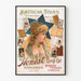 Vintage-Amerika-Poster der Stars Tobacco für Wanddekoration