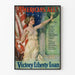 Vintage-Poster Victory Liberty Loan - Patriotische Wanddekoration