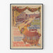 Vintage-Poster für Möbel im Stil von Robert Beauvais - Wanddekoration Le Havre