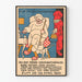 Vintage-Wahlposter 1923 Wanddekoration