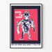 Vintage-Poster Anatomie eines Unfalls - Einzigartige Wanddekoration