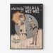 Vintage-Poster „And Hed Say OO-LA-LA WEE-WEE“ Illustration aus den 1920er Jahren