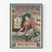 Vintage-Poster Andréa La Tireuse de Cartes - Wanddekoration Poster