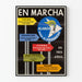 Wandposter 'Alianza para el Progreso' - Retro-Poster für sozialen Fortschritt