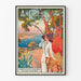 Vintage-Poster Antibes Côte d’Azur - Retro-Wanddekoration