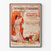 Altes Poster der 9. Industriemesse Antwerpens Rubenskring 1896