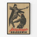 Vintage-Poster Antichrist Bolschewik