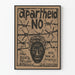 Protestposter gegen Apartheid – Engagierte Wanddekoration Artem Legrand