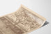 Poster Baum im Herbst mit poetischem Zitat - Vintage-Wanddekoration
