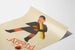 Vintage-Poster Appetyl – Verspielte Illustration mit Kind und Baguette