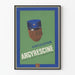 Vintage-Poster Circulation Argyrescine – Retro-Wanddekoration