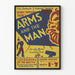 Vintage-Poster Arms and the Man - Theater-Wanddekoration