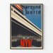 Vintage-Poster Rund um die Welt mit Passagierschiff NYK