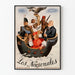 Vintage-Poster Los Nacionales - Historische Wanddekoration