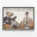 Vintage-Poster Arrow Collars and Shirts zur Wanddekoration — gerahmtes Bild an der Wand