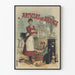 Vintage-Poster Haushaltsartikel Wanddekoration