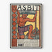 Vintage-Poster ASBIT für leichte und langlebige Dachabdichtung