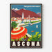 Vintage-Poster Ascona, Lago Maggiore, Schweiz