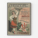 Vintage-Poster Athénaeum Varieté-Abendaufführung