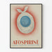Vintage-Poster Atospirine für medizinische Wanddekoration