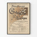 Vintage-Poster Ritterlichkeit Rustikal Pietro Mascagni