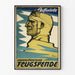 Vintage-Poster der bayerischen Luftfahrt Aufwärts Oberbayerische Flugspende