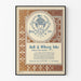 Vintage-Werbeplakat Ault & Wiborg Tinten - Retro-Wanddekoration