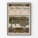 Vintage-Werbeplakat der Ault & Wiborg Company für Tinten