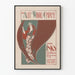Vintage-Werbeplakat der Ault & Wiborg Company in Lithografie