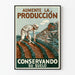 Vintage-Poster Steigert die landwirtschaftliche Dekorationsproduktion