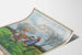 Vintage-Poster Kinder, die im Kreis spielen – Nostalgische Wanddekoration