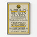 Vintage-Poster Ausstellung der Vereinten Werkstätten für Handwerk
