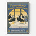 Vintage-Poster der Messe für Küche und Hotellerie Nürnberg 1908