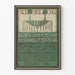 Ausstellungsposter gegen obszöne und unmoralische Literatur - Dekoratives Vintage-Poster