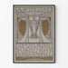 Kunstschul- und illustriertes Buch-Ausstellungsposter 1901