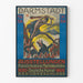 Vintage-Poster Kunstausstellung Darmstadt 1914 Mathildenhöhe
